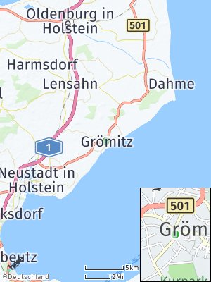 Here Map of Grömitz