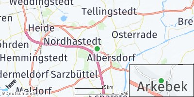 Google Map of Arkebek