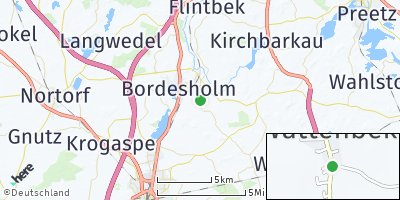 Google Map of Wattenbek