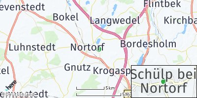 Google Map of Schülp bei Nortorf
