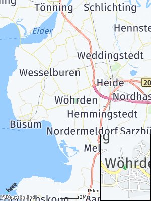 Here Map of Wöhrden