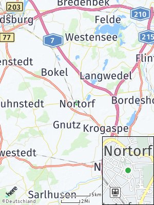 Here Map of Nortorf bei Neumünster