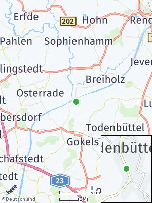 Here Map of Oldenbüttel