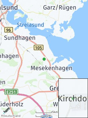 Here Map of Kirchdorf bei Grimmen