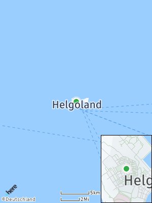 Here Map of Helgoland