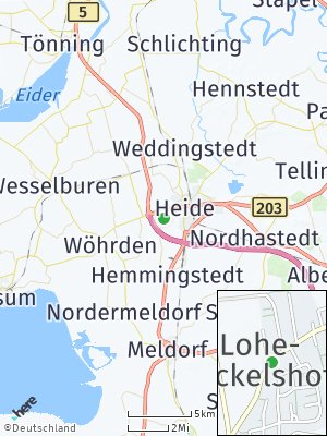 Here Map of Lohe-Rickelshof