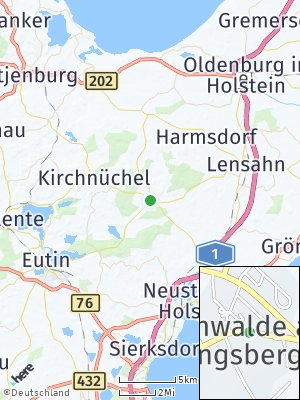Here Map of Schönwalde am Bungsberg