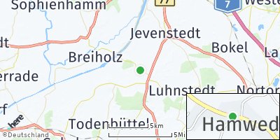 Google Map of Hamweddel