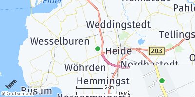 Google Map of Norderwöhrden