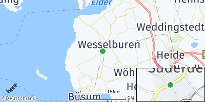 Google Map of Süderdeich