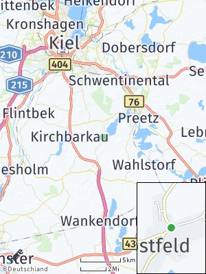 Here Map of Postfeld