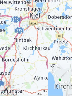 Here Map of Kirchbarkau