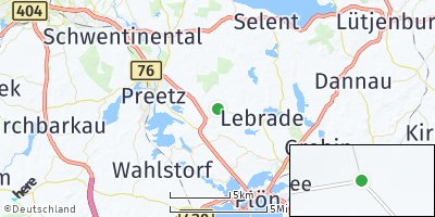 Google Map of Lehmkuhlen bei Preetz