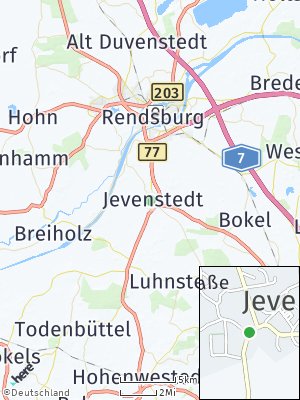 Here Map of Jevenstedt