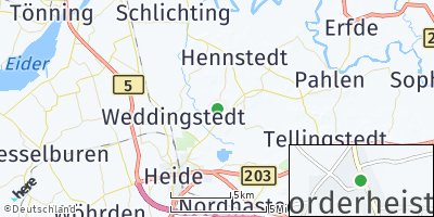 Google Map of Norderheistedt