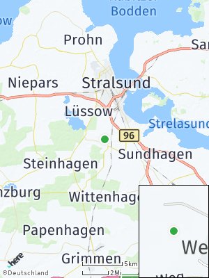 Here Map of Wendorf bei Stralsund