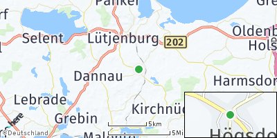 Google Map of Högsdorf