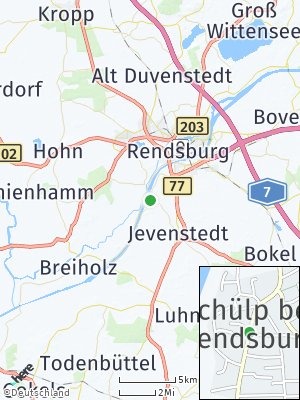 Here Map of Schülp bei Rendsburg