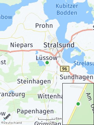 Here Map of Am Lüssower Berg