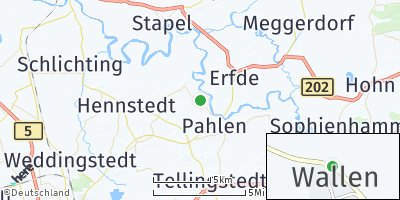Google Map of Wallen