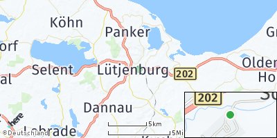 Google Map of Helmstorf bei Lütjenburg