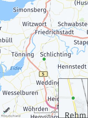 Here Map of Rehm-Flehde-Bargen