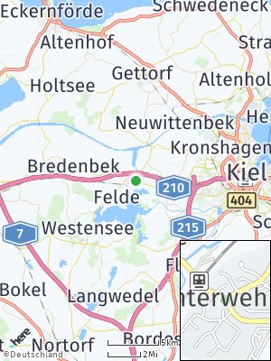 Here Map of Achterwehr