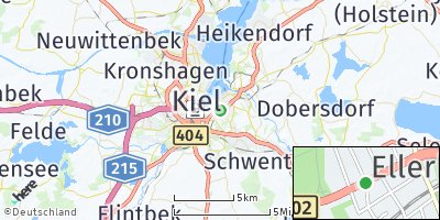 Google Map of Ellerbek