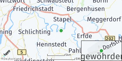 Google Map of Bergewöhrden