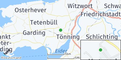 Google Map of Kotzenbüll