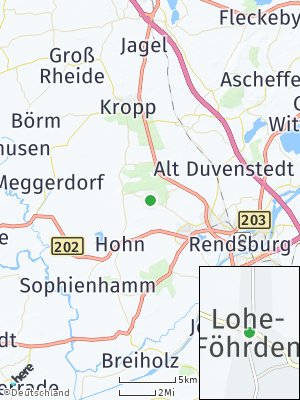 Here Map of Lohe-Föhrden