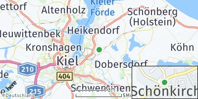 Google Map of Schönkirchen