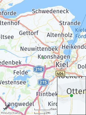 Here Map of Ottendorf bei Kiel