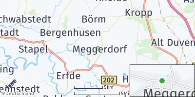 Google Map of Meggerdorf