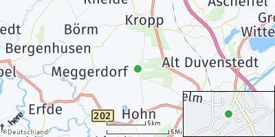 Google Map of Tetenhusen