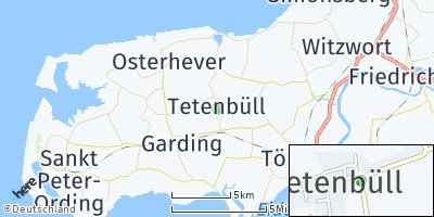 Google Map of Tetenbüll