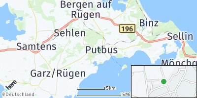 Google Map of Putbus