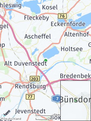 Here Map of Bünsdorf