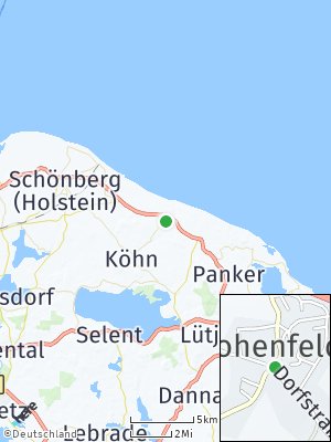 Here Map of Hohenfelde bei Kiel