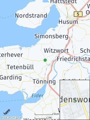 Here Map of Oldenswort
