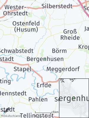 Here Map of Bergenhusen