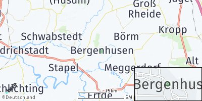 Google Map of Bergenhusen