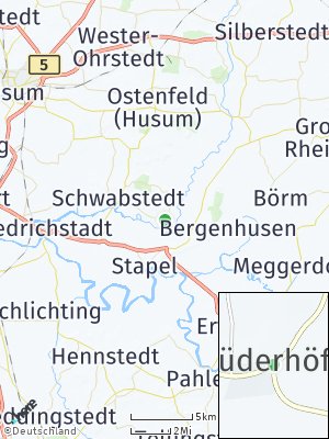 Here Map of Süderhöft