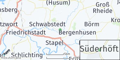 Google Map of Süderhöft
