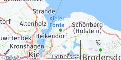 Google Map of Brodersdorf