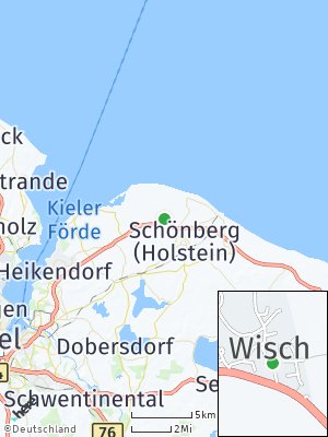 Here Map of Wisch bei Kiel