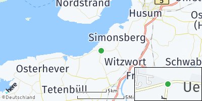 Google Map of Uelvesbüll