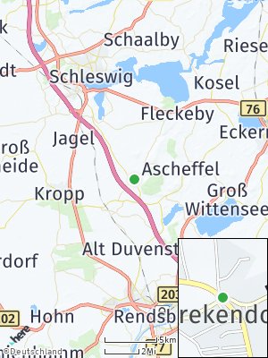 Here Map of Brekendorf