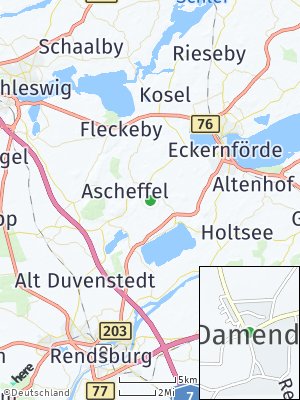 Here Map of Damendorf
