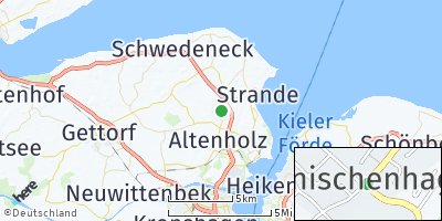 Google Map of Dänischenhagen